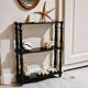 Lot of 2 old shelves