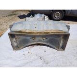 1 enamelled cast iron art deco planter