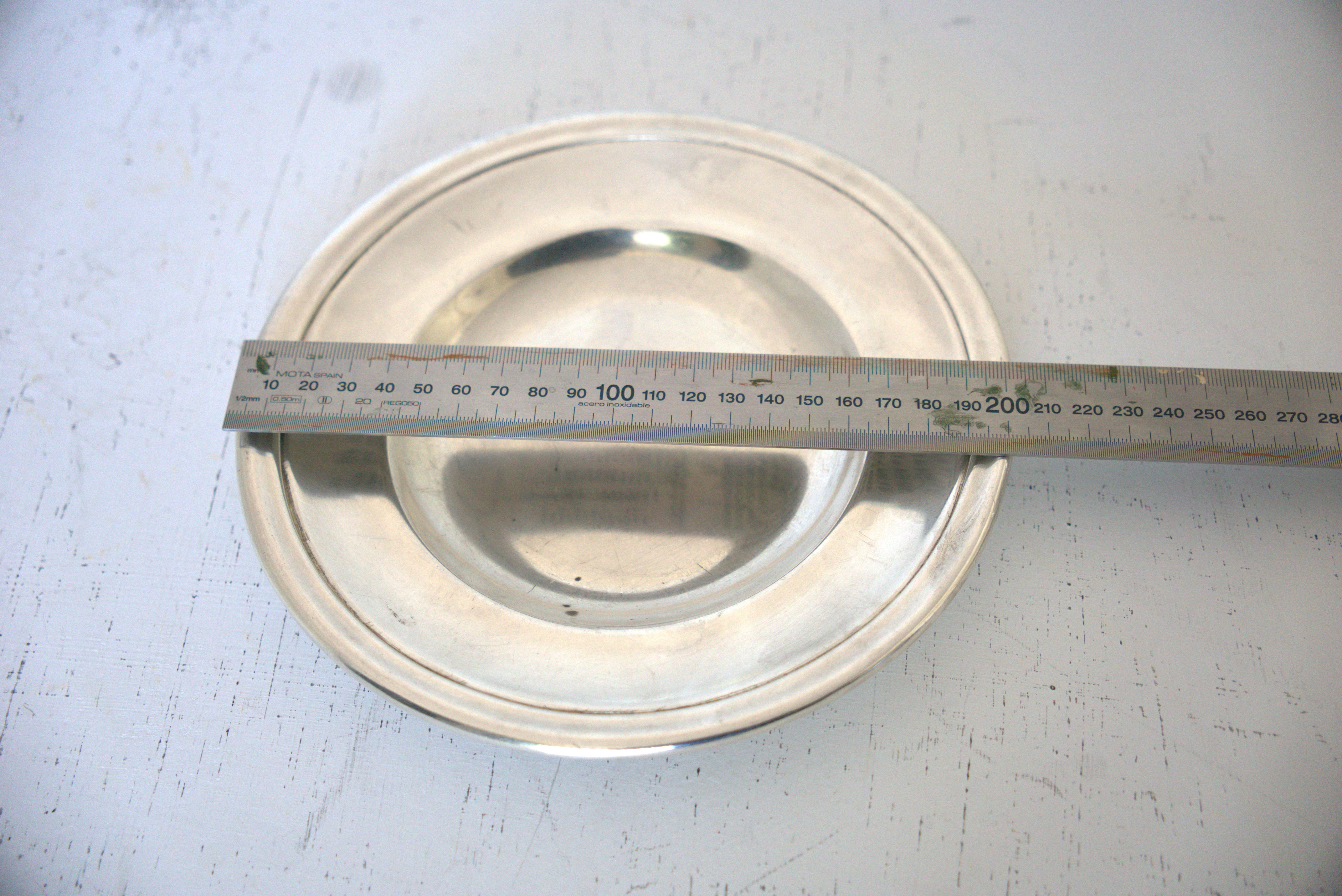 Set of silver-plated serving dishes