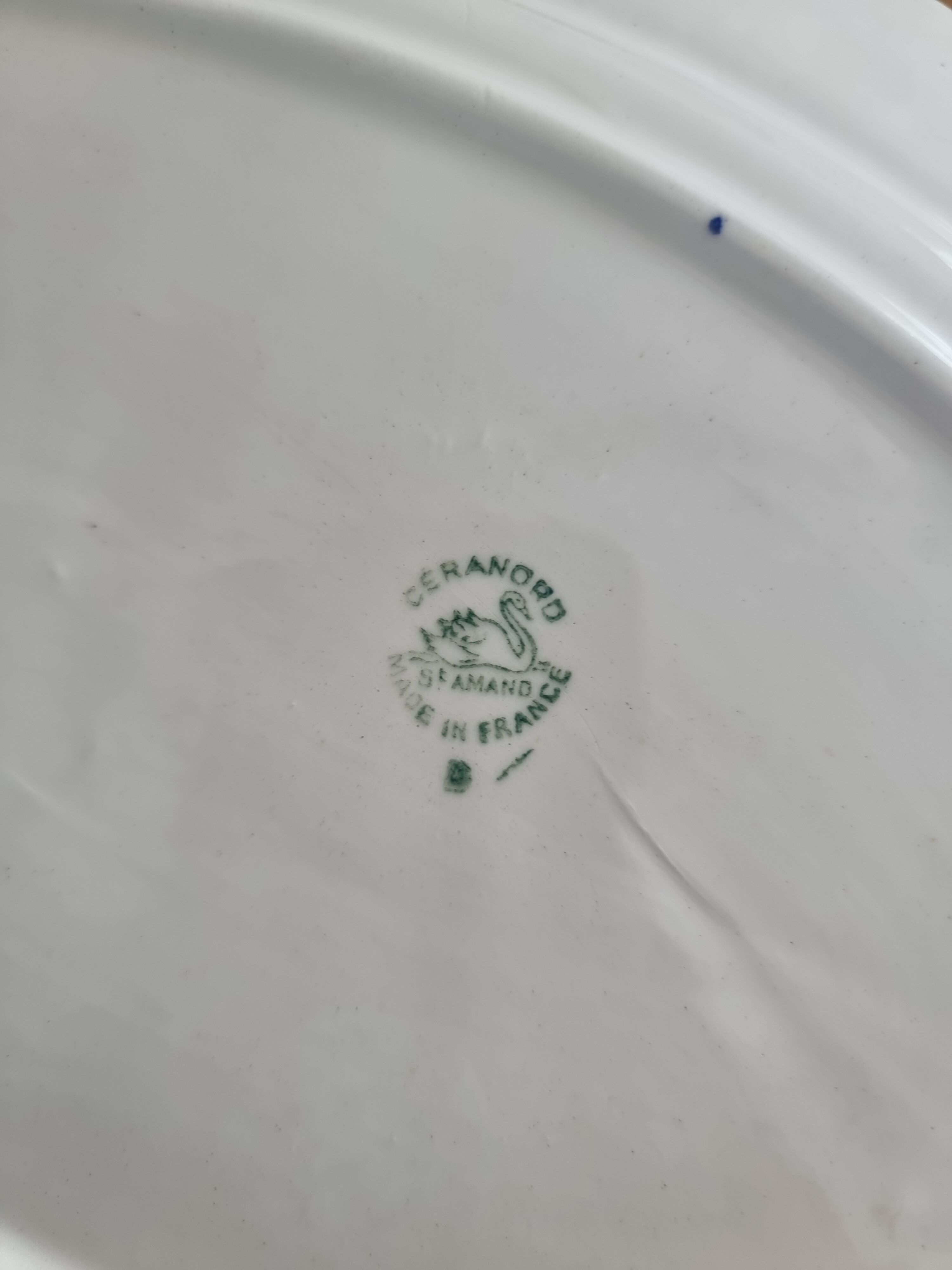 Set of vintage serving dishes