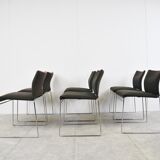 Set of six chairs Kazuhide Takahama model 'Jano' for Simon 1970s