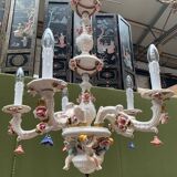 Capodimonte chandelier.