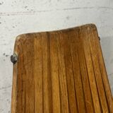 Ensemble de 6 chaises en bois 1950 design français