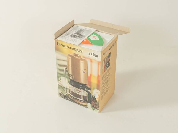 Machine à café filtre Braun KF 20 Aromaster par Florian Seiffert, 1972