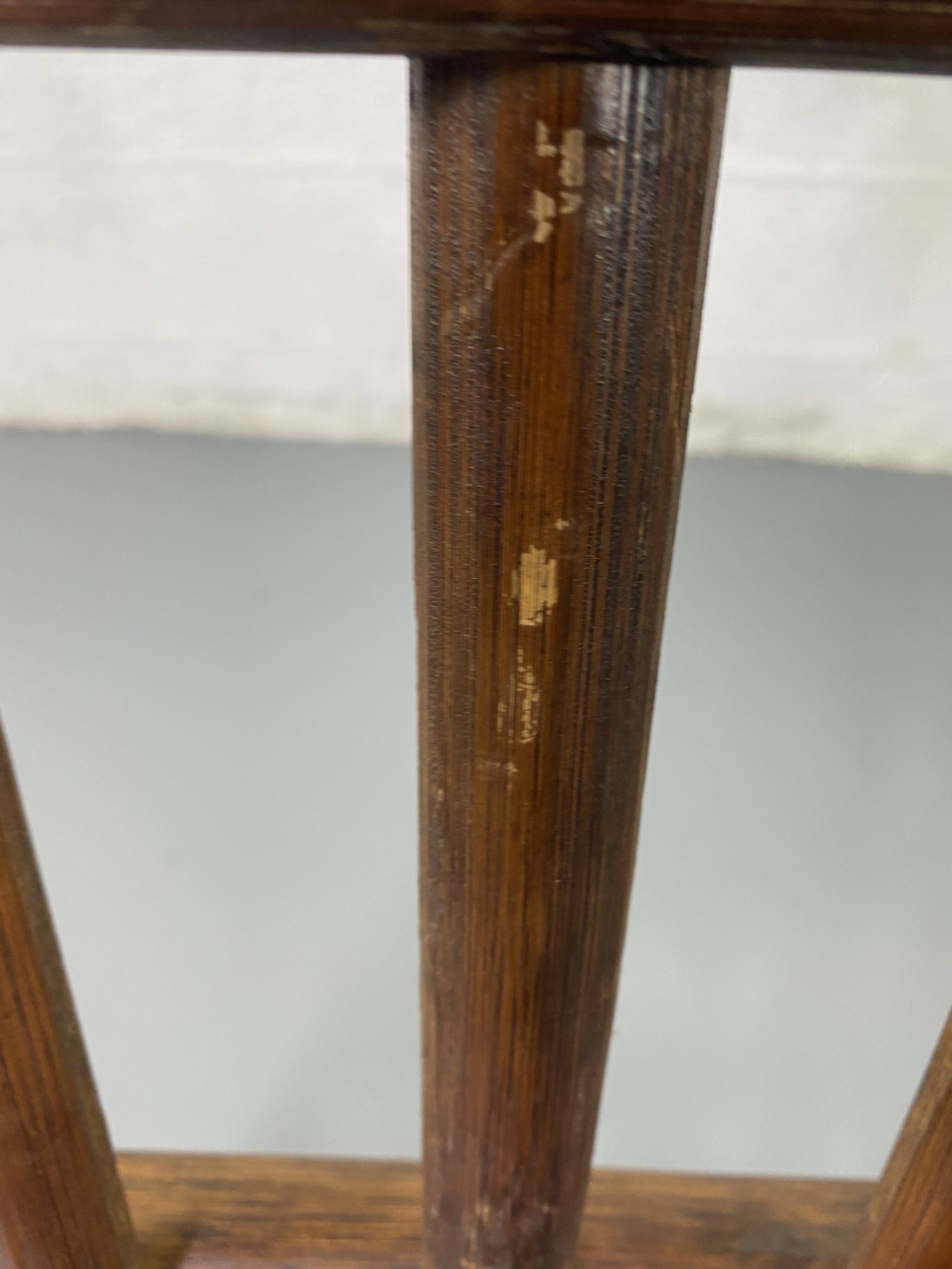 Rattan and bamboo armchair