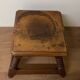 Walnut stool Louis XIII style nineteenth century
