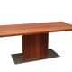 2000s design table in cherrywood