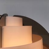 Mid-century Danish plastic table lamp by Flemming Brylle & Preben Jacobsen