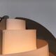 Mid-century Danish plastic table lamp by Flemming Brylle & Preben Jacobsen
