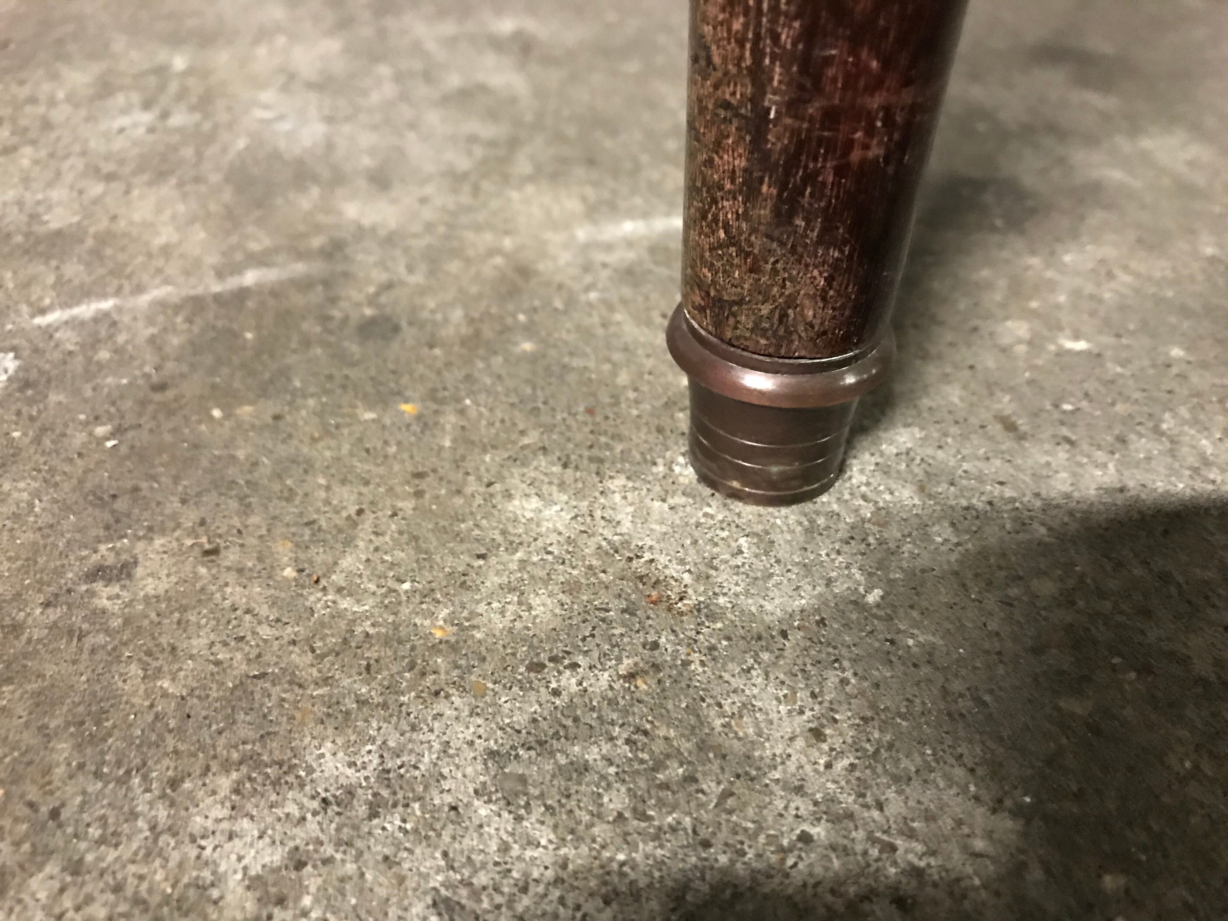 Table half moon Louis XVI