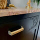 Black art deco cabinet