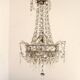 French Montgolfier Style Crystal Chandelier With 3 Tiers Prisms 4115