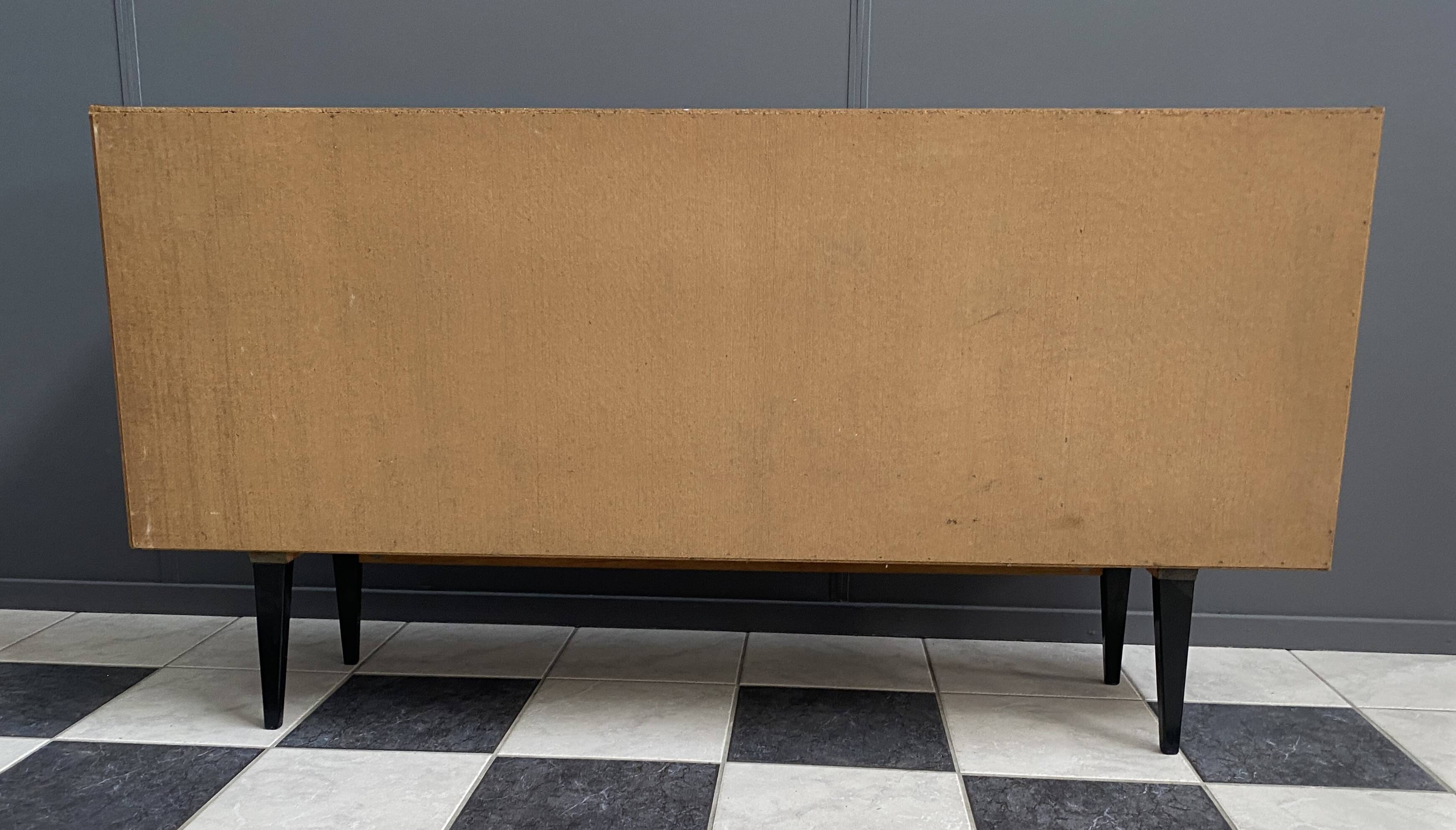 wood sideboard 1970s