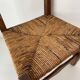 Chaise enfant bois et paille