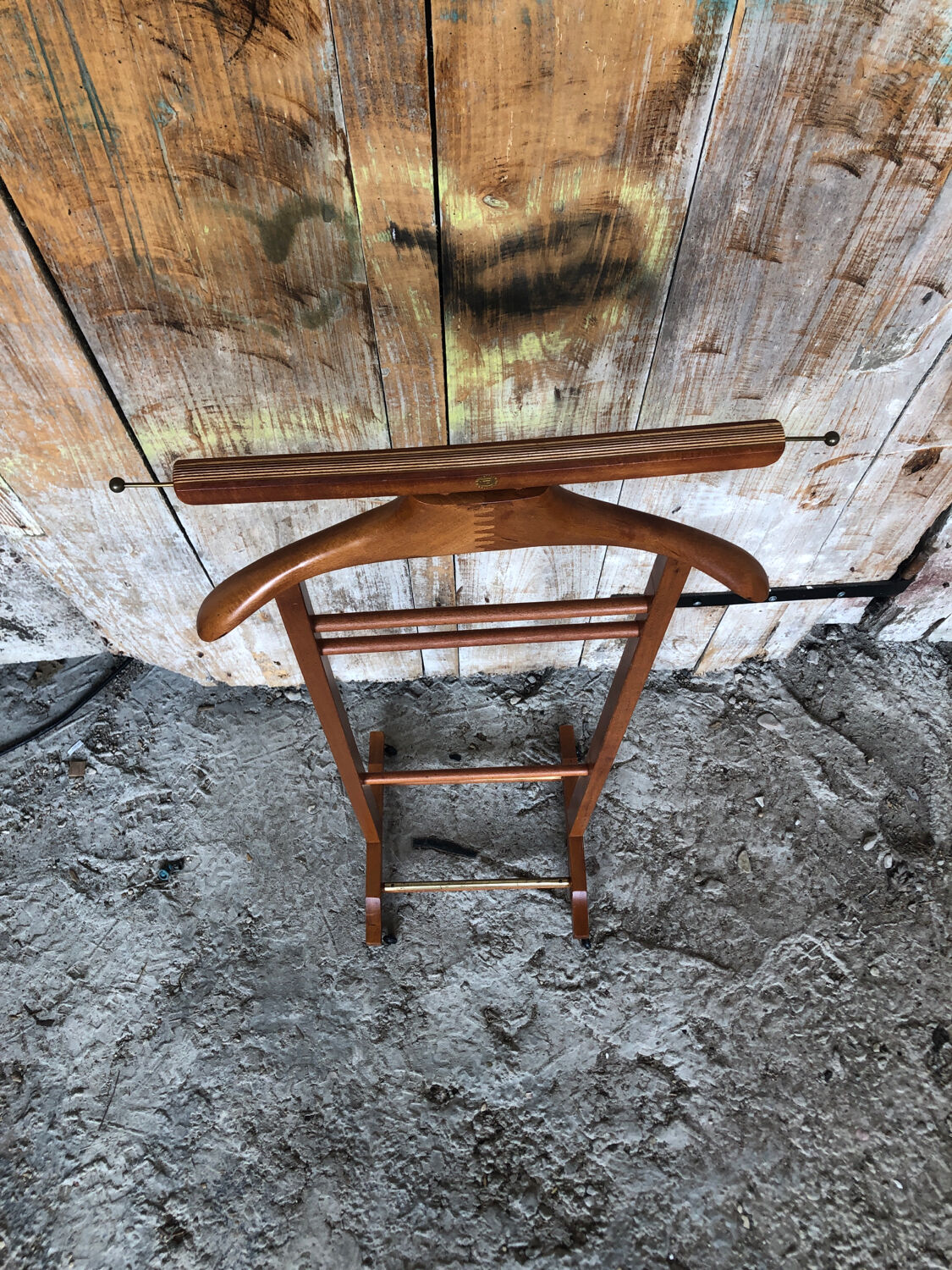 Valet fratelli reguitti wood made in italy vintage #a231