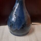 Glazed terracotta vase