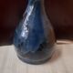 Glazed terracotta vase