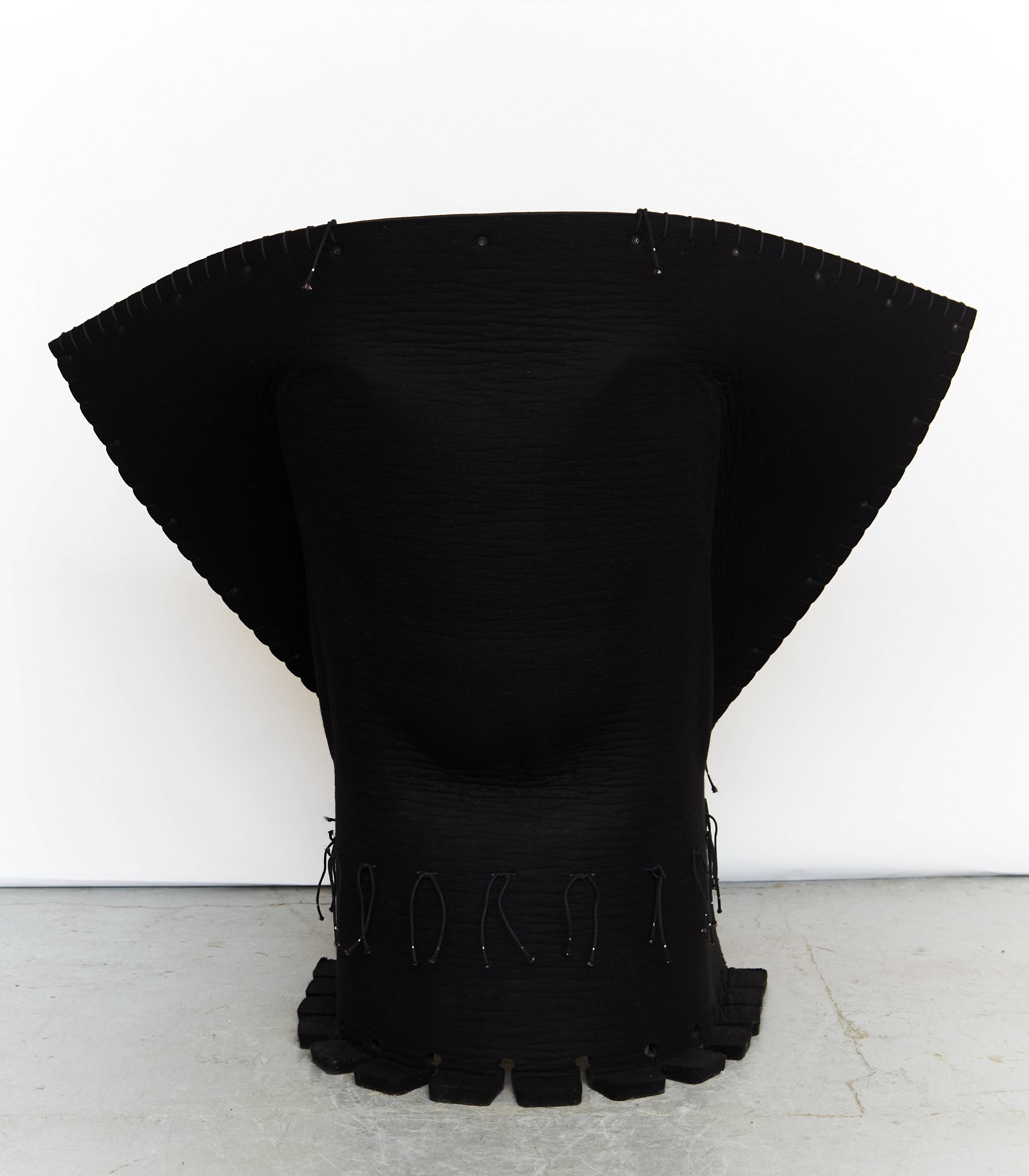 Gaetano Pesce lounge chair n°357 “Feltri” for Cassina, 1986