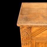 Art Deco buffet in raw and solid oak, 1935.