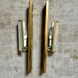 Pair of mirrored sconces by Dekundt, Belgium, 1980s (model 1620-114)