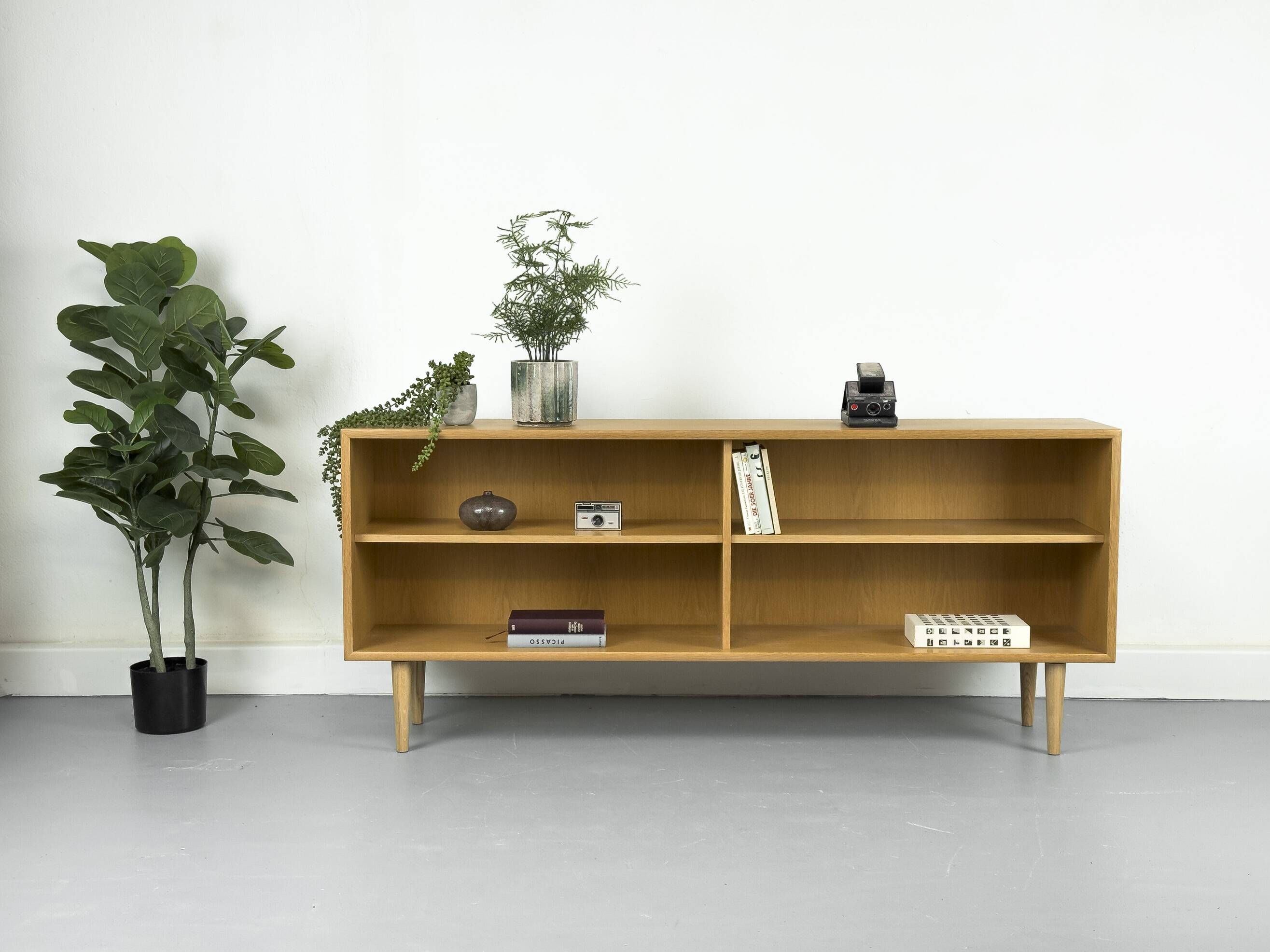 Mid-Century Light Oak Sideboard from WK Möbel, 1970s