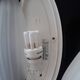 2 vintage Italian design glass wall lights, 80s