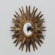 Rare oval convex sun mirror (3 pieces available)