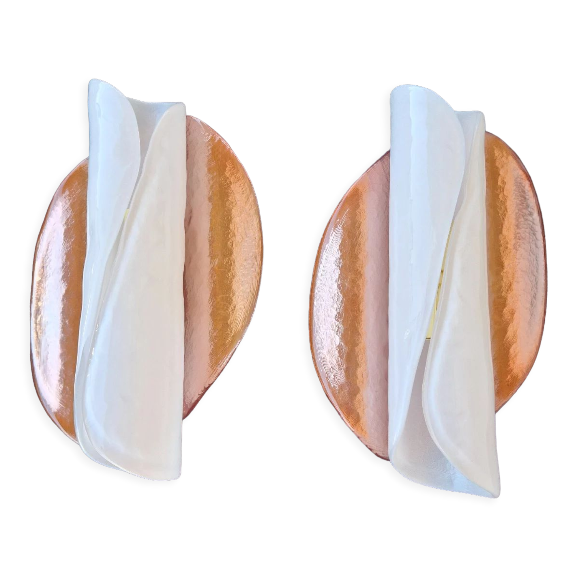 Pair of Murano glass sconces