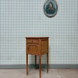 Bedside table with marble top (refurbished)