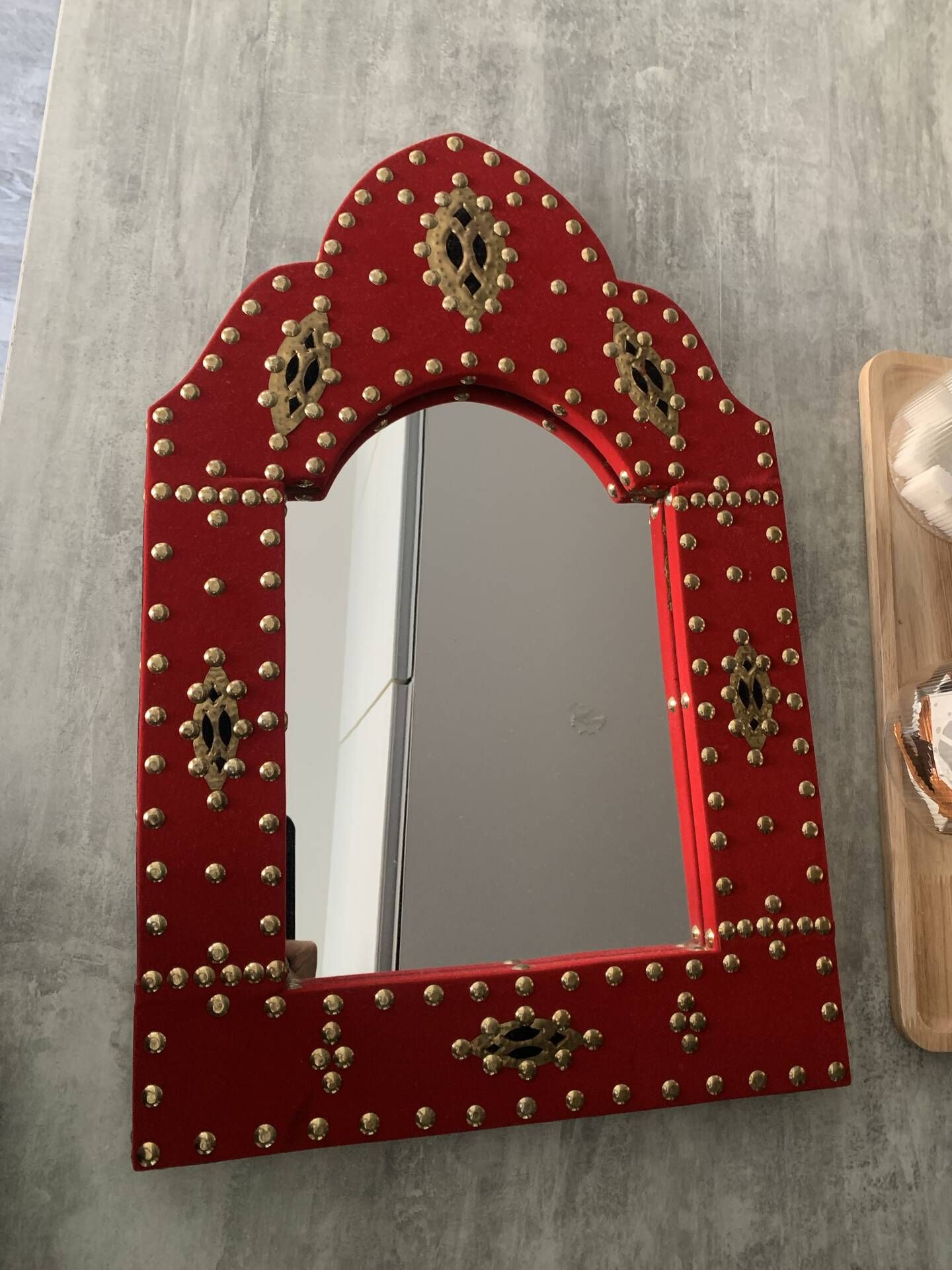 Miroir artisanal oriental