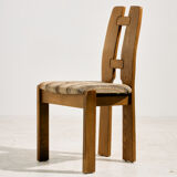 Oak dining chair, set of 4