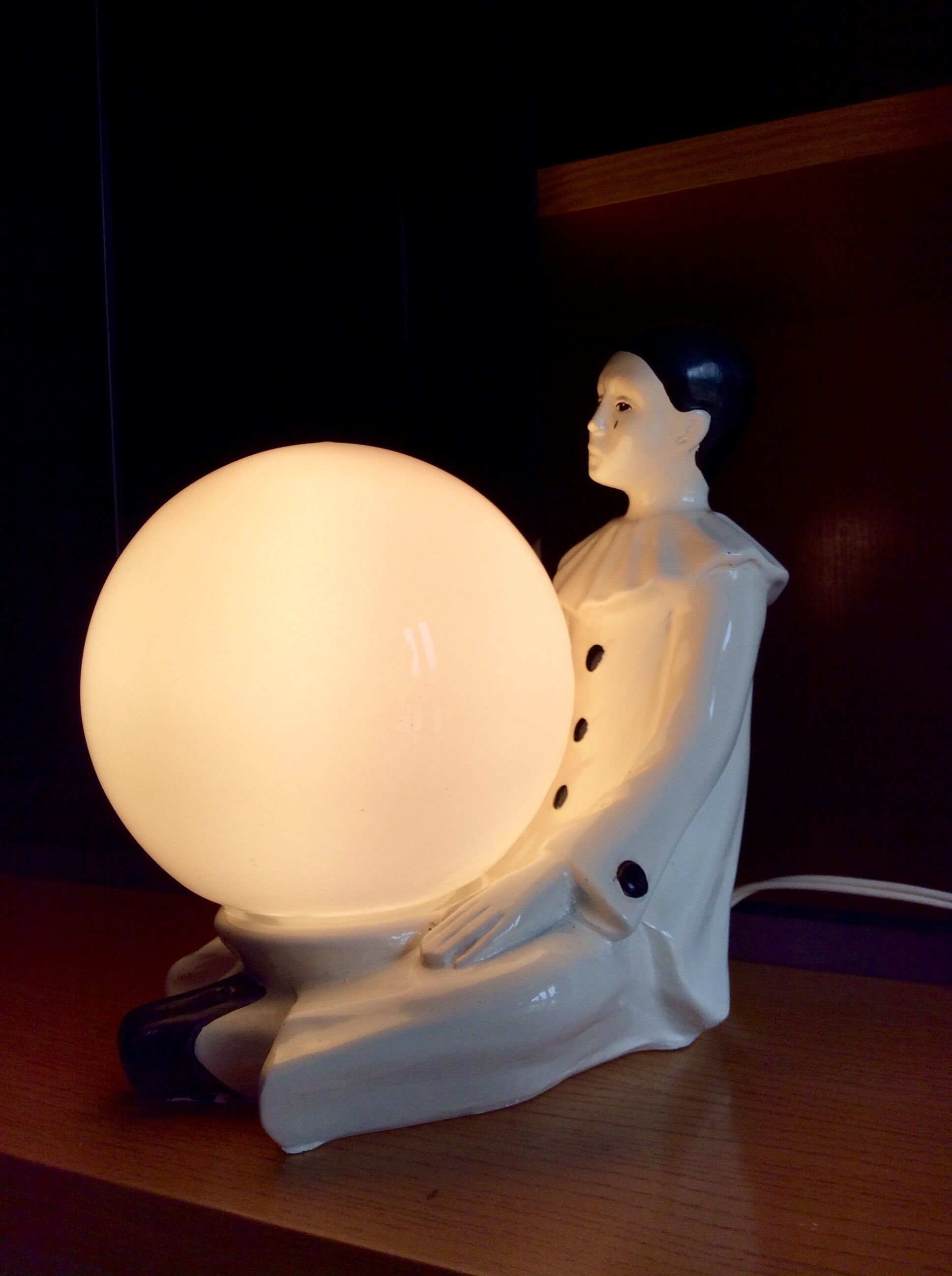 Lampe pierrot vintage