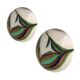 White Murano Glass Wall Lights by Simoeng – Set of Two