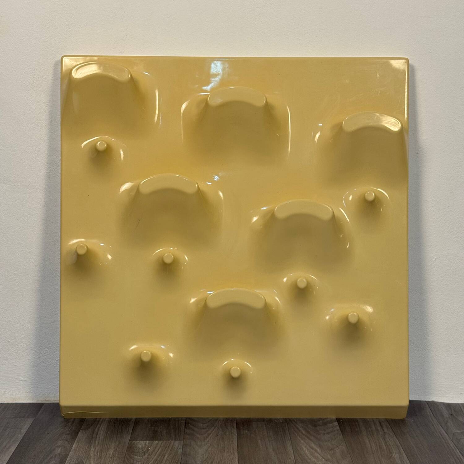 Porte-manteau en plaques par De Pas, D'Urbino & Lomazzi pour Longato, Italie, 1967