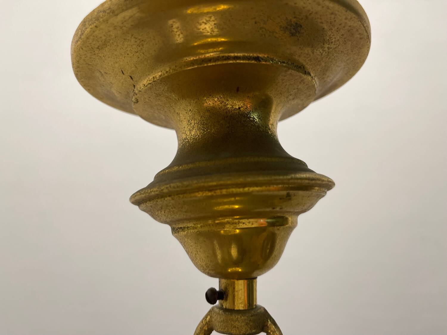 Brass  Crystal Chandelier 1960’s