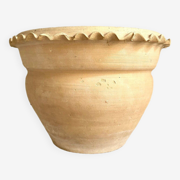 Pot, beige ceramic planter ⌀ 25 cm