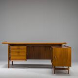 Executive Desk Model 209 in Teak by Arne Vodder for Sibast, 1955