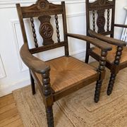 Paire de fauteuils dans le goût de Charles Dudouyt 1940