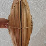 Rattan pendant lamp
