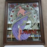 Advertising mirror