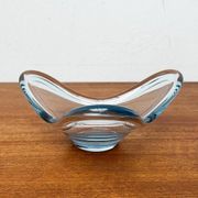 Danish glass bowl from the mid-century by Per Lütken for Holmegaard, 1960s.