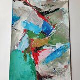 Original abstract painting Nicolas de Stael