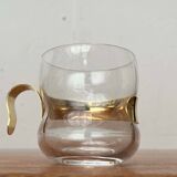 Vintage tea glasses Paula Series by Jorma Vennola for Iittala, 1970s, set of 2