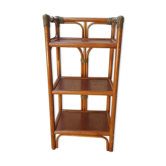 Rattan shelf
