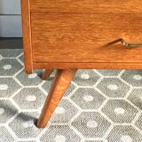 1950s chiffonnier with compass feet