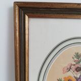 Old watercolor frame 1950