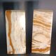 Serre-livres en onyx forme pyramide vintage