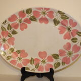 Vintage oval dish Digoin Sarreguemines model Eddy