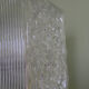 Vintage glass ceiling or wall lamp, Italy, 70s