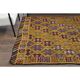 Vintage Turkish Oushak Handmade Wool & Cotton Yellow Area Rug 155x223
